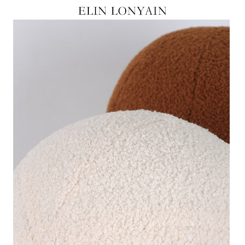Bubble Plush Wool Pillow