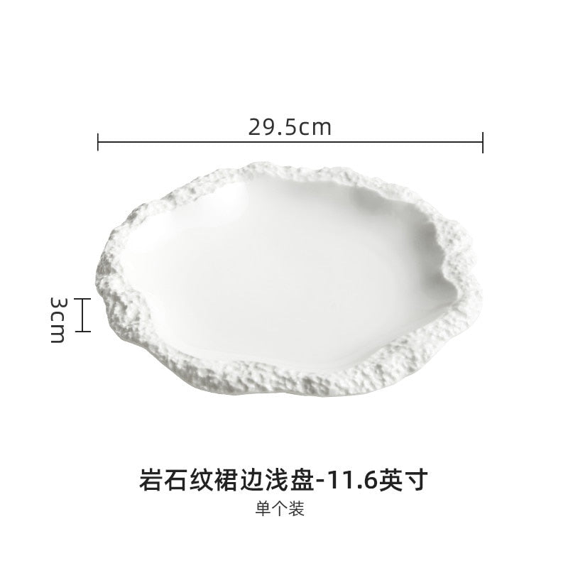Rockpattern Plate