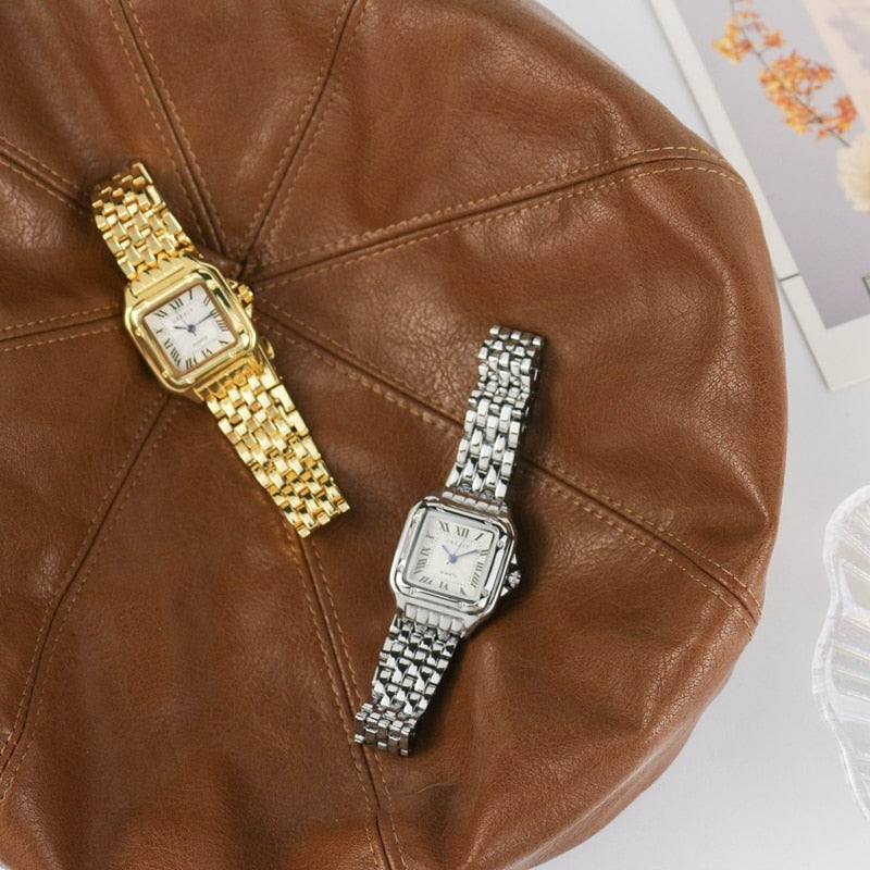 Ladies Square Quartz Wristwatch