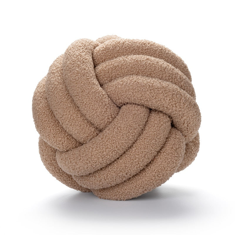 Knotted Plush/Soft Ball Cushions