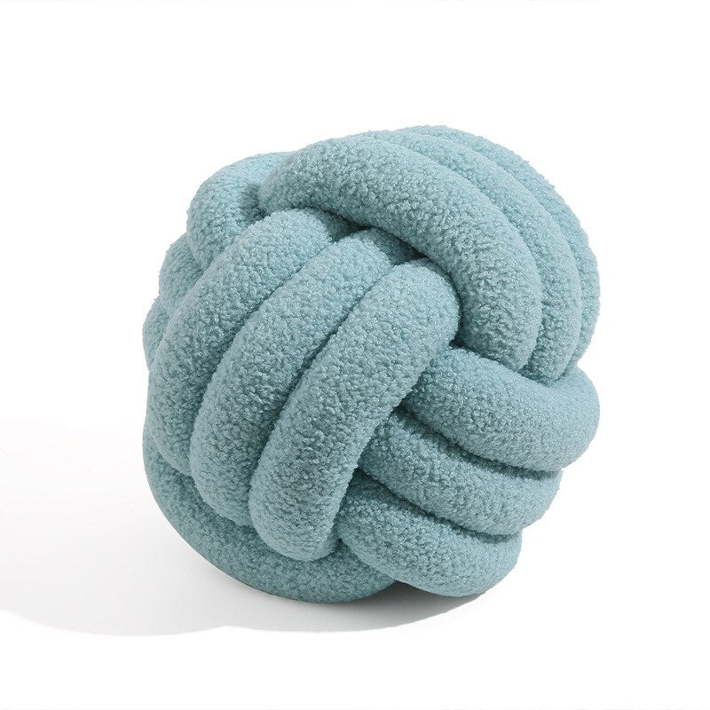 Knotted Plush/Soft Ball Cushions