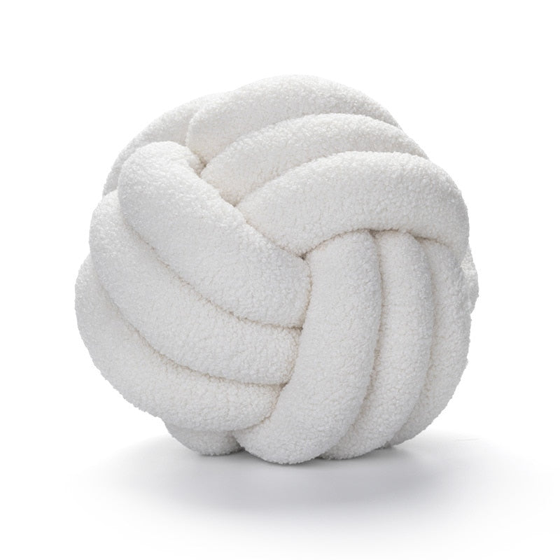 Knotted Plush/Soft Ball Cushions