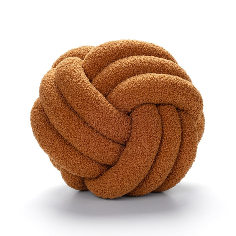 Knotted Plush/Soft Ball Cushions